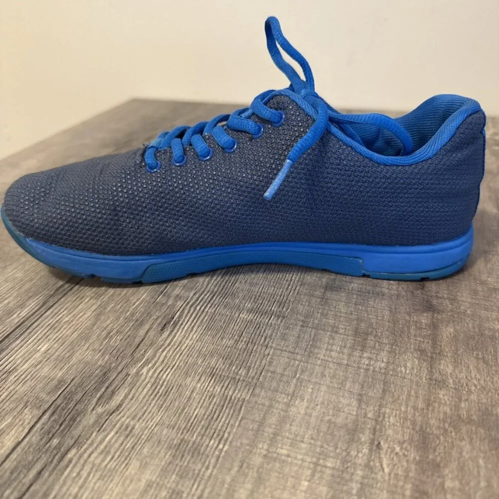 NoBull Unisex Blue Cross Training Shoes Sneakers‎ Men's 6.5 Women's 8 *Read*